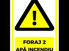 Indicator pentru foraj 2 apa potabila